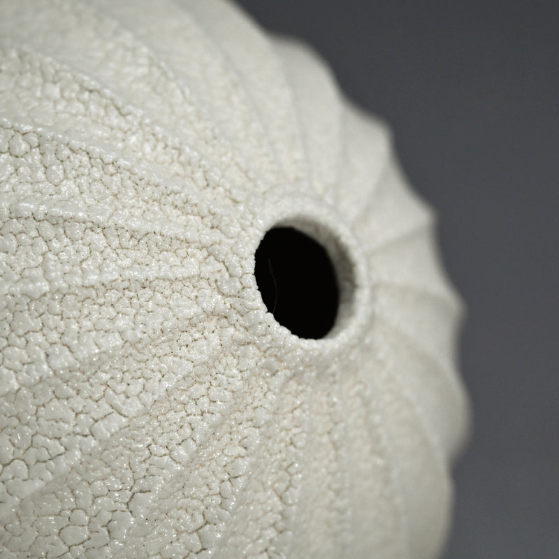 Faceted Shino Vase ー酒井 博司 “志野壺”