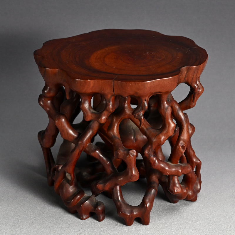 Beautiful Chinese Scholar Art Root Wood Stand