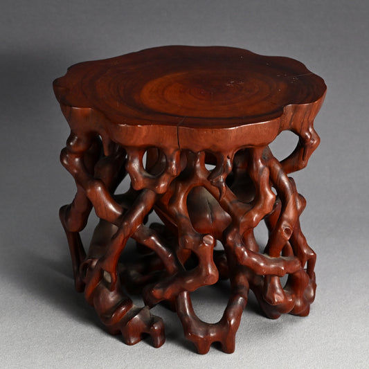 Beautiful Chinese Scholar Art Root Wood Stand