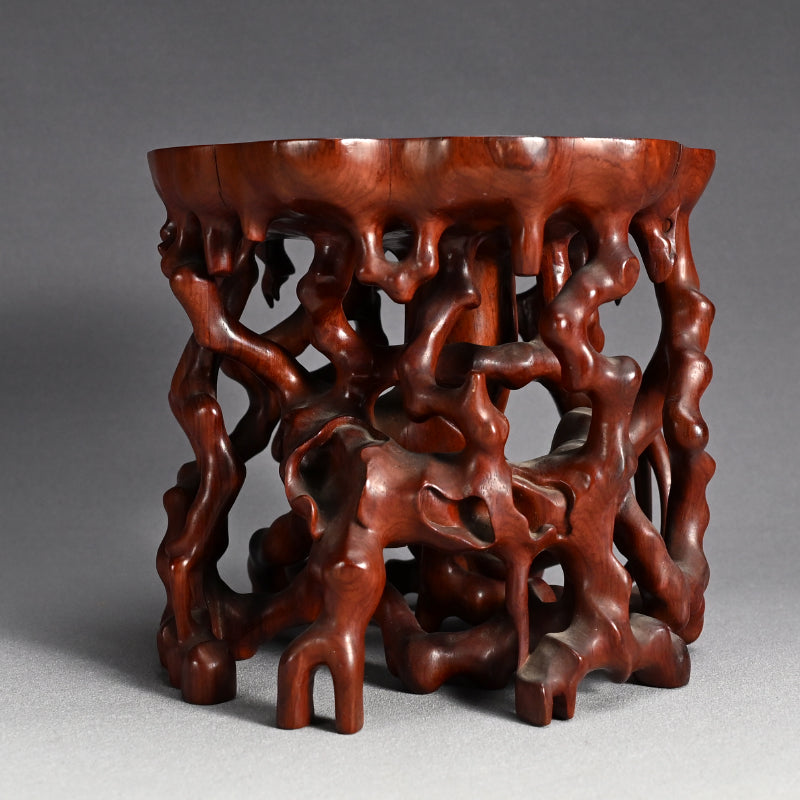 Beautiful Chinese Scholar Art Root Wood Stand