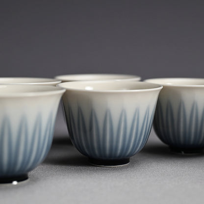 Ryusaiji Teapot and Yunomi Set ー永草 陽平 “流彩磁ポット”、”湯呑”