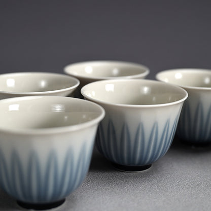 Ryusaiji Teapot and Yunomi Set ー永草 陽平 “流彩磁ポット”、”湯呑”