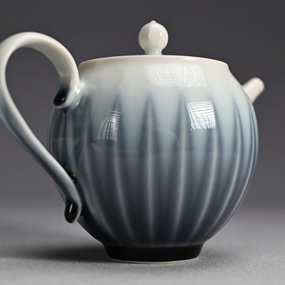 Ryusaiji Teapot and Yunomi Set ー永草 陽平 “流彩磁ポット”、”湯呑”