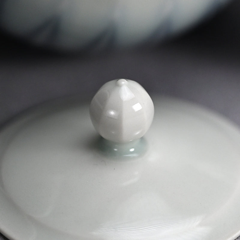 Ryusaiji Teapot and Yunomi Set ー永草 陽平 “流彩磁ポット”、”湯呑”