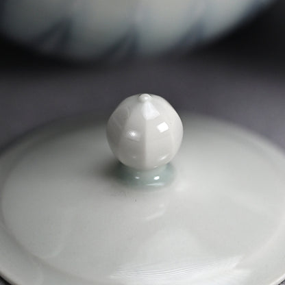 Ryusaiji Teapot and Yunomi Set ー永草 陽平 “流彩磁ポット”、”湯呑”