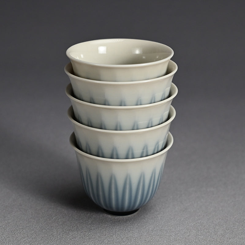 Ryusaiji Teapot and Yunomi Set ー永草 陽平 “流彩磁ポット”、”湯呑”