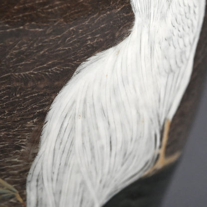 Unusual Vase, Long Tailed Rooster ー十三代 横石 臥牛 "鶏文花瓶"