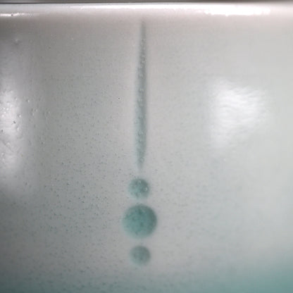 Celadon Shuki Sake Set ー土井 雅文 “鉄彩磁点線文酒器”