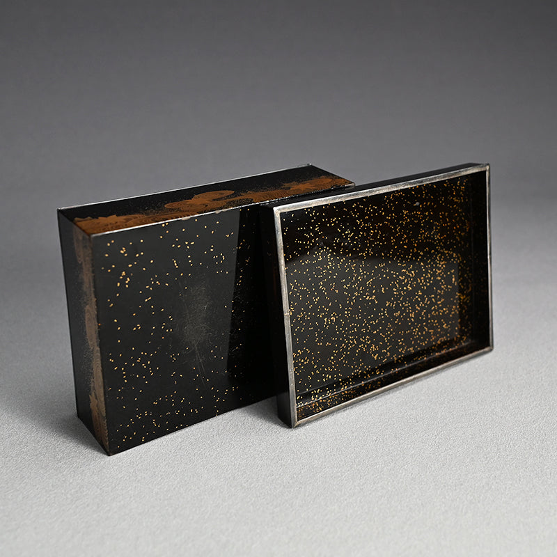 Exquisite Crashing Waves & Sun Lacquer Box