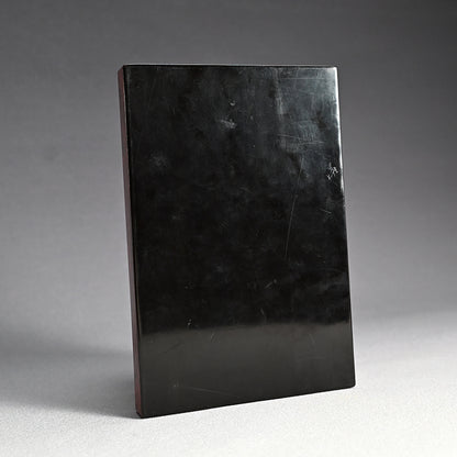 Antique Carved Kagawa-Nuri Solid Lacquer Box