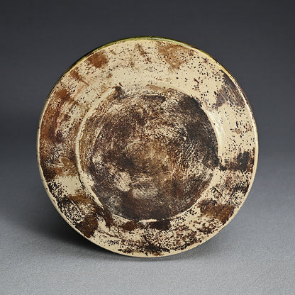 Antique Japanese Mingei Abura-zara, Oni no Nenbutsu Devil