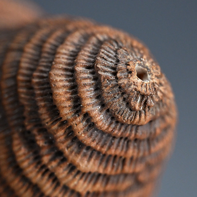 Ceramic Object Mino ー向井 奈生子 “蓋物 蓑”