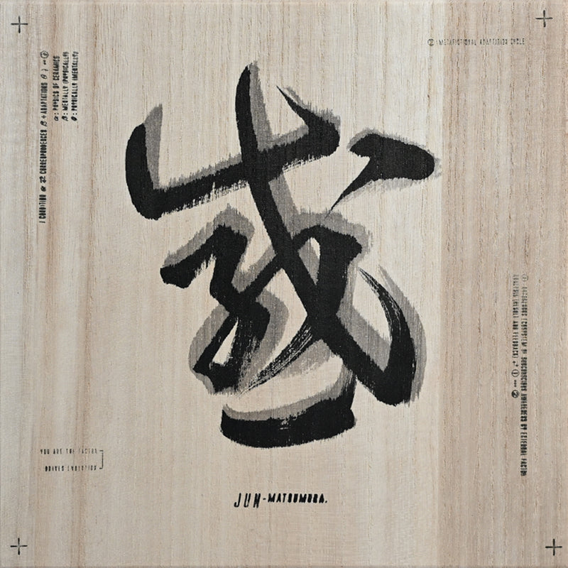 Silver Spiral Tea Bowl ー松村 淳 “Phantasmic Qualia TB-F (Sa)²”