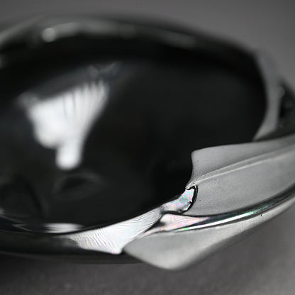 Silver Spiral Tea Bowl ー松村 淳 “Phantasmic Qualia TB-F (Sa)²”