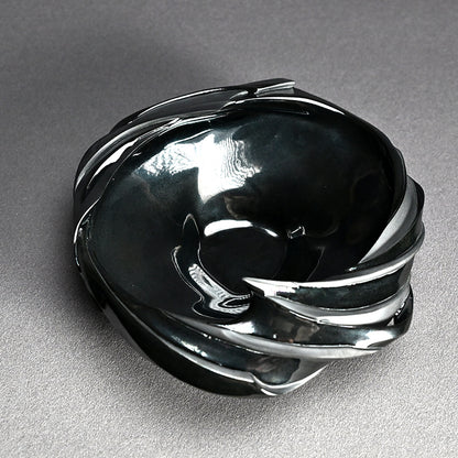 Silver Spiral Tea Bowl ー松村 淳 “Phantasmic Qualia TB-F (Sa)²”