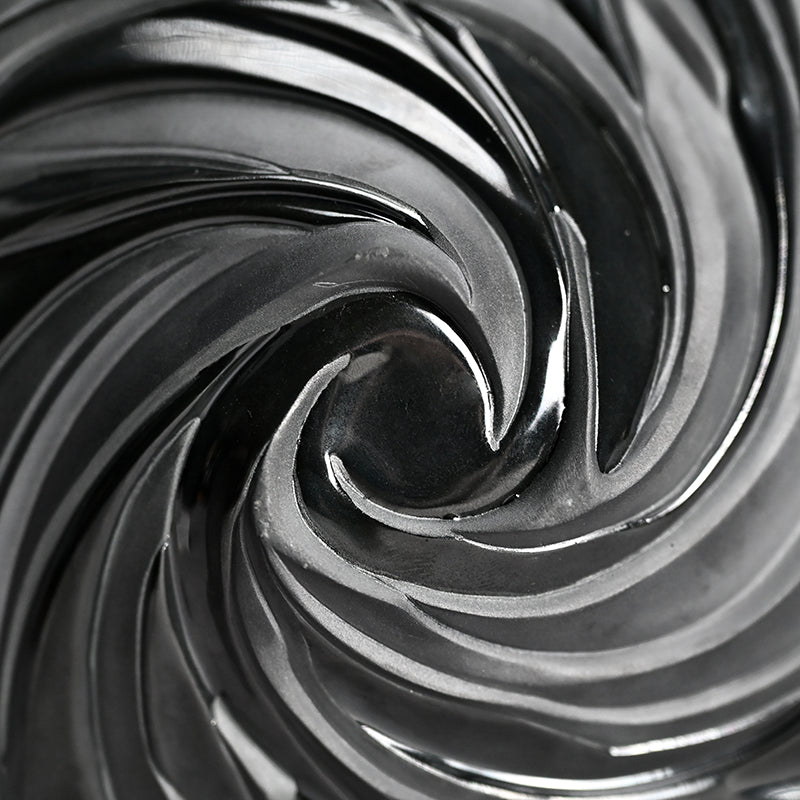 Silver Spiral Tea Bowl ー松村 淳 “Phantasmic Qualia TB-F (Sa)²”