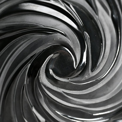 Silver Spiral Tea Bowl ー松村 淳 “Phantasmic Qualia TB-F (Sa)²”