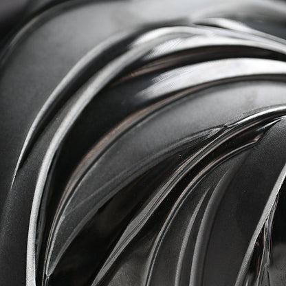 Silver Spiral Tea Bowl ー松村 淳 “Phantasmic Qualia TB-F (Sa)²”