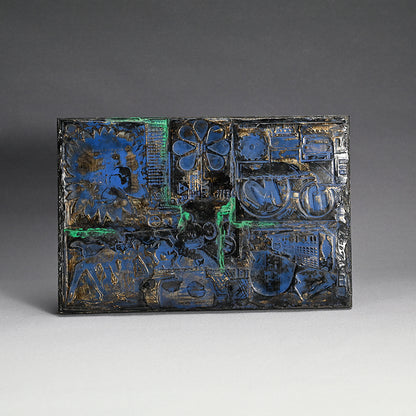 Early Nomura Ko, Mid-century Print Mold Collage ー野村 耕
