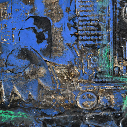 Early Nomura Ko, Mid-century Print Mold Collage ー野村 耕