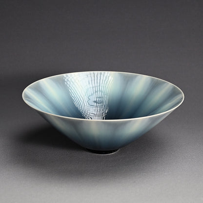 Dramatic Porcelain Bowl ー永草 陽平 “流彩磁鉢”