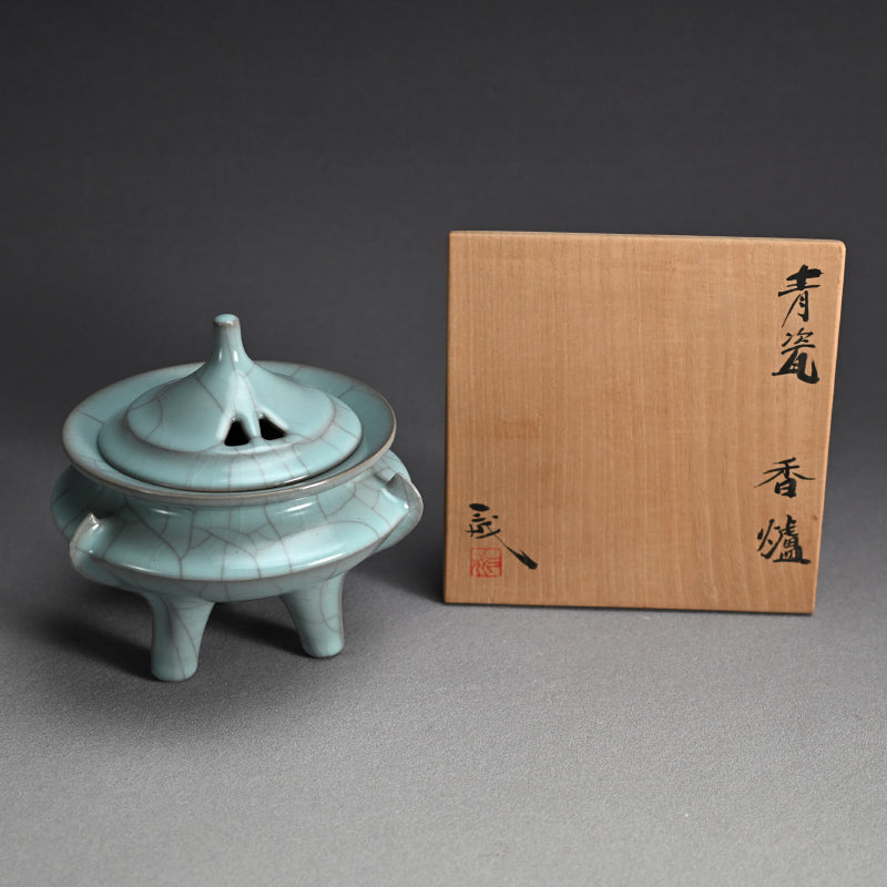 Koro Insence Burner ー鈴木 三成 “青瓷 香爐”