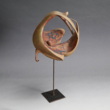 Mid-century Dry Lacquer Sculptural Object, Myth ー井村 嘉代子 “神話 1964”