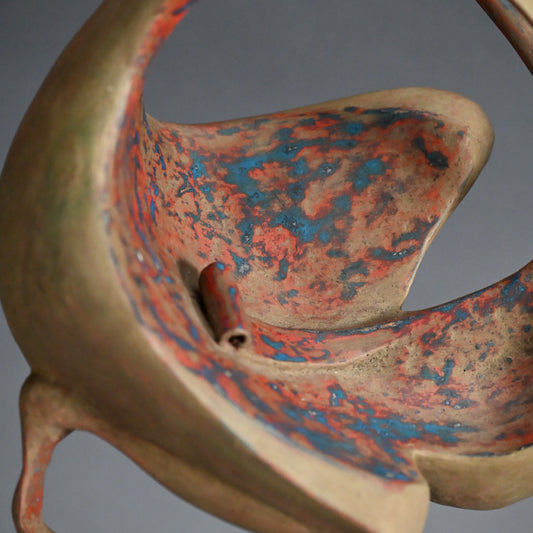 Mid-century Dry Lacquer Sculptural Object, Myth ー井村 嘉代子 “神話 1964”