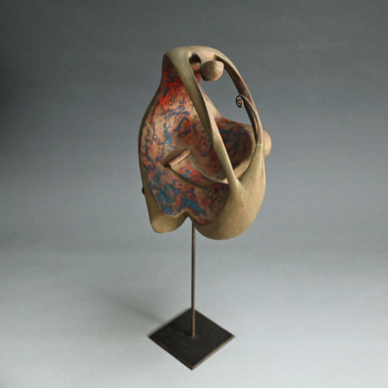 Mid-century Dry Lacquer Sculptural Object, Myth ー井村 嘉代子 “神話 1964”