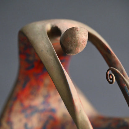 Mid-century Dry Lacquer Sculptural Object, Myth ー井村 嘉代子 “神話 1964”