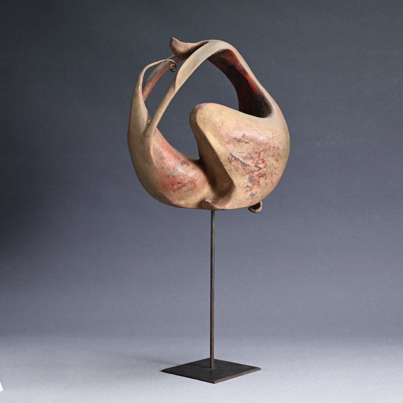 Mid-century Dry Lacquer Sculptural Object, Myth ー井村 嘉代子 “神話 1964”