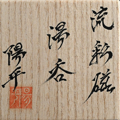 Ryusaiji Teapot and Yunomi Set ー永草 陽平 “流彩磁ポット”、”湯呑”