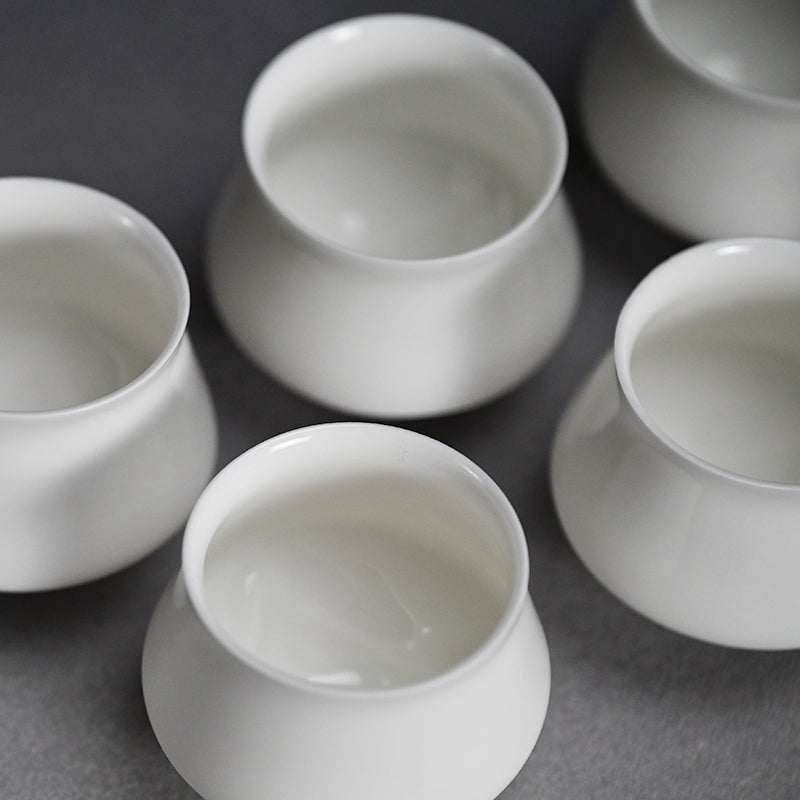 Contemporary Porcelain 6 pc. Cup Set ー松村 淳 “cup rss”