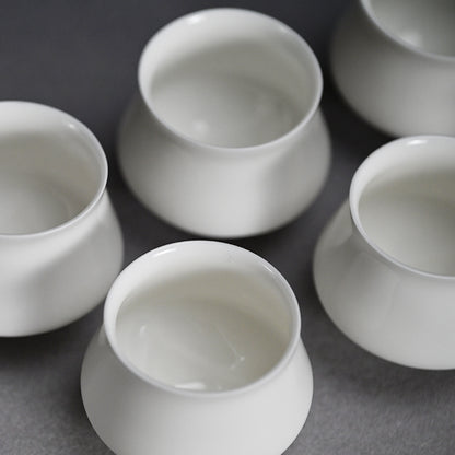 Contemporary Porcelain 6 pc. Cup Set ー松村 淳 “cup rss”
