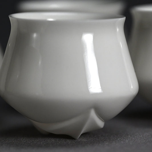 Contemporary Porcelain 6 pc. Cup Set ー松村 淳 “cup rss”