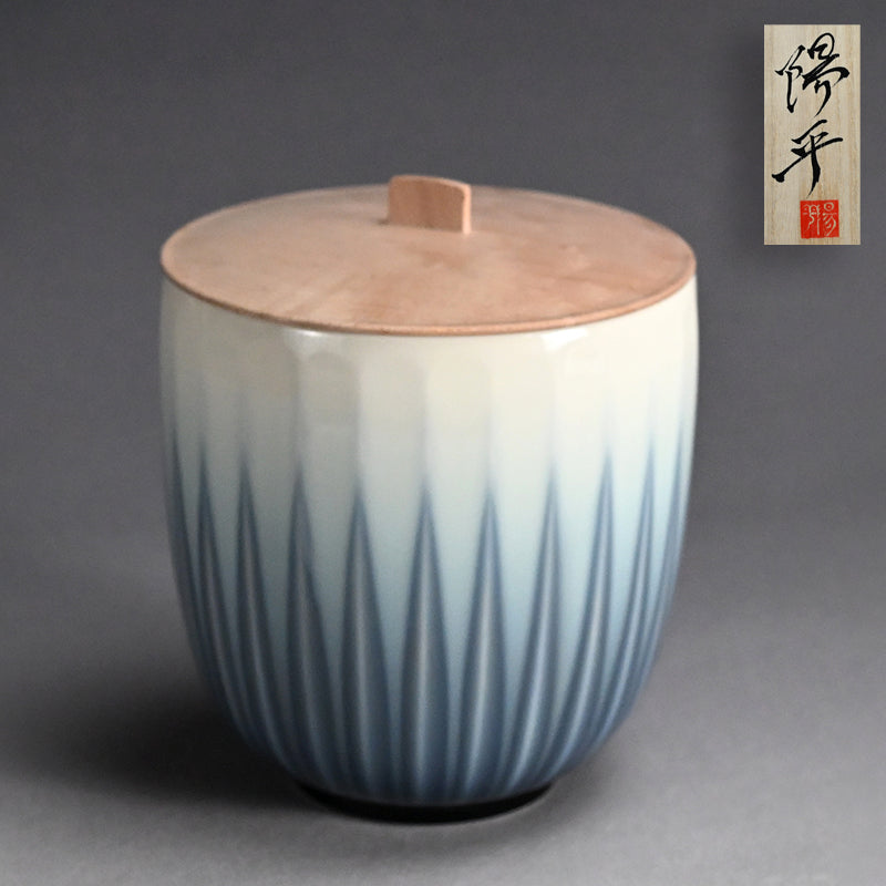 Mizusashi Fresh Water Container ー永草 陽平 “流彩磁水指”