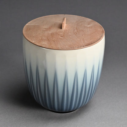 Mizusashi Fresh Water Container ー永草 陽平 “流彩磁水指”