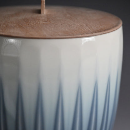 Mizusashi Fresh Water Container ー永草 陽平 “流彩磁水指”