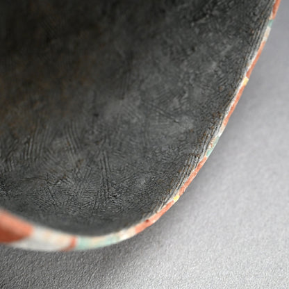 Unusually Colorful Vase ー加古 勝己 “彩陶”