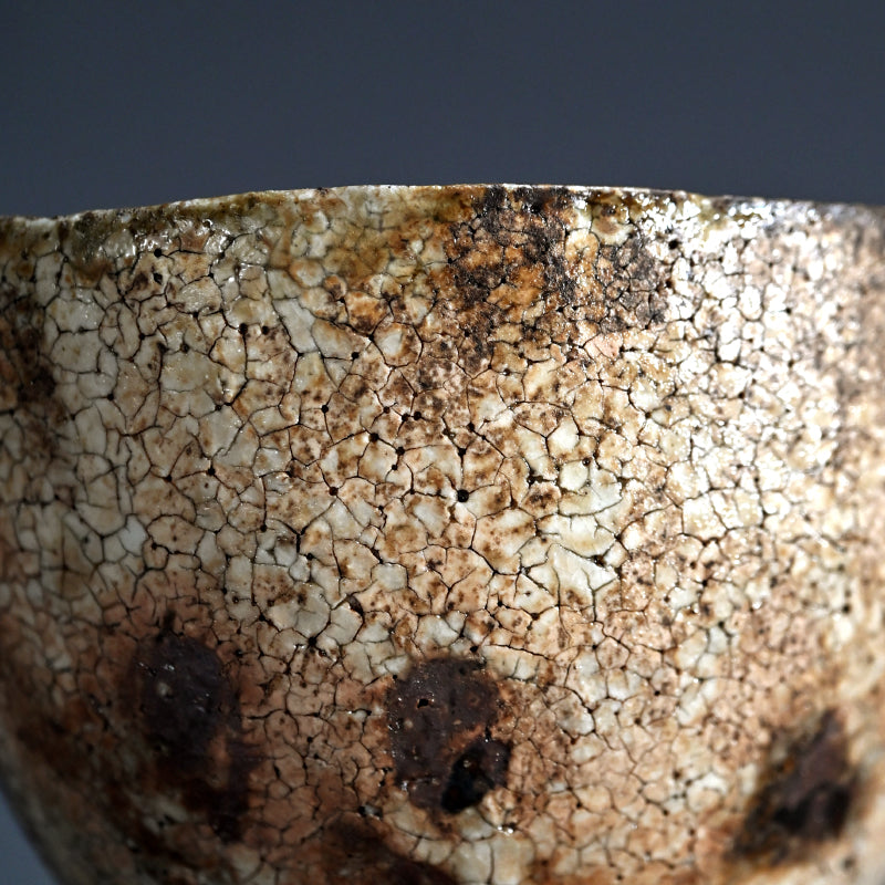 Bowl Kohiki Chawan Tea Bowl ー加古 勝己 “灰粉引茶碗”