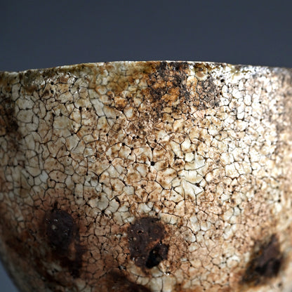Bowl Kohiki Chawan Tea Bowl ー加古 勝己 “灰粉引茶碗”