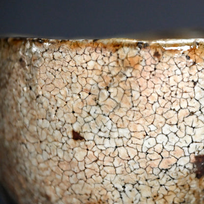Bowl Kohiki Chawan Tea Bowl ー加古 勝己 “灰粉引茶碗”