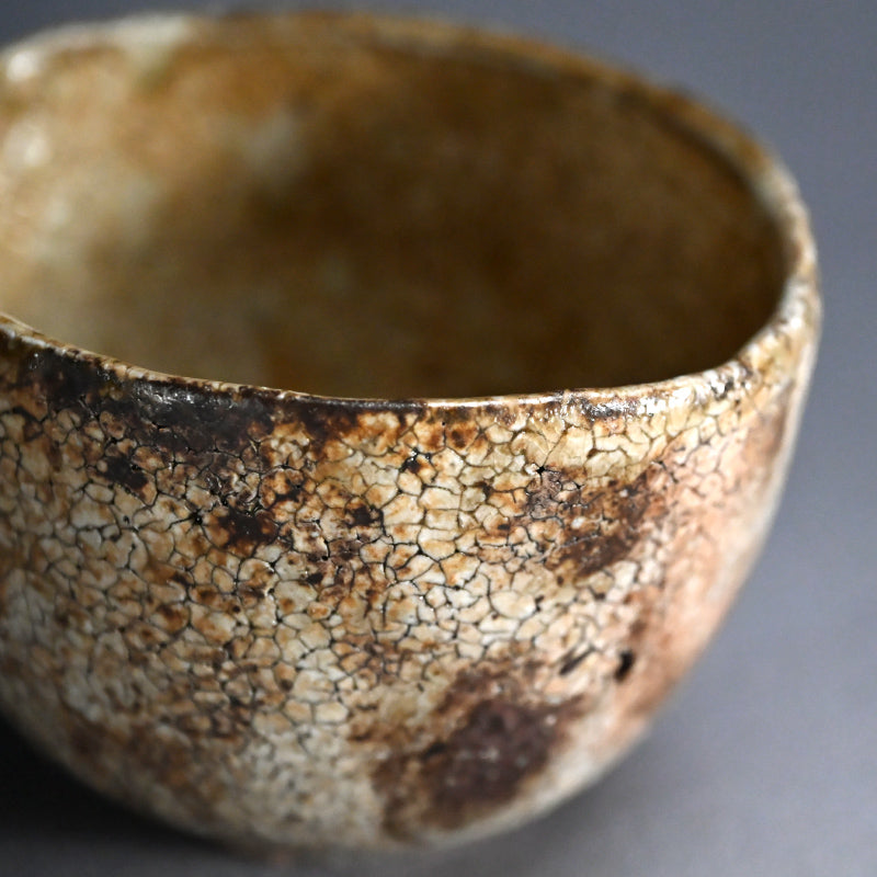 Bowl Kohiki Chawan Tea Bowl ー加古 勝己 “灰粉引茶碗”