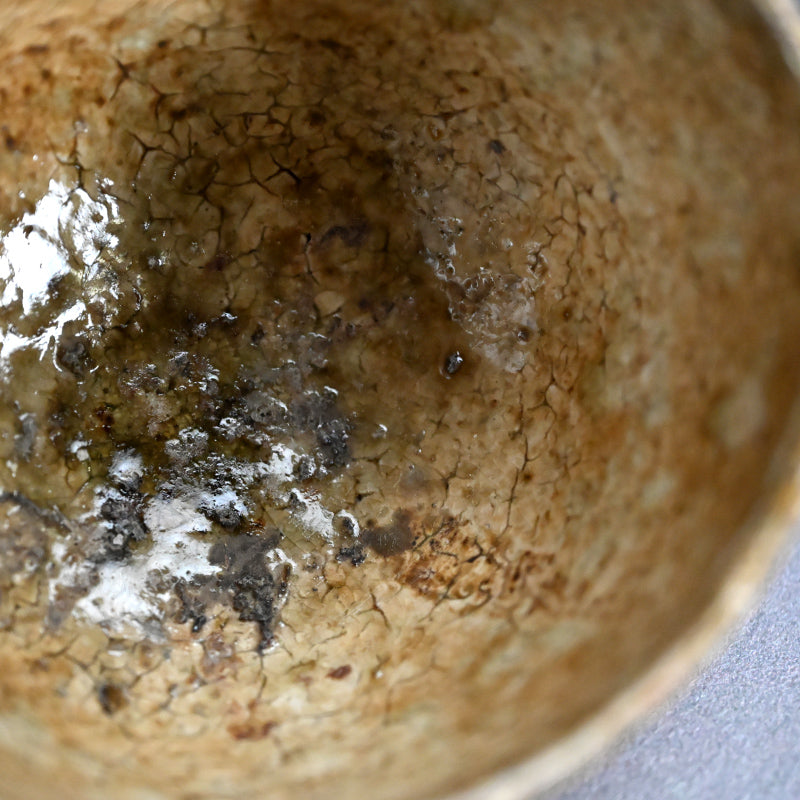 Bowl Kohiki Chawan Tea Bowl ー加古 勝己 “灰粉引茶碗”