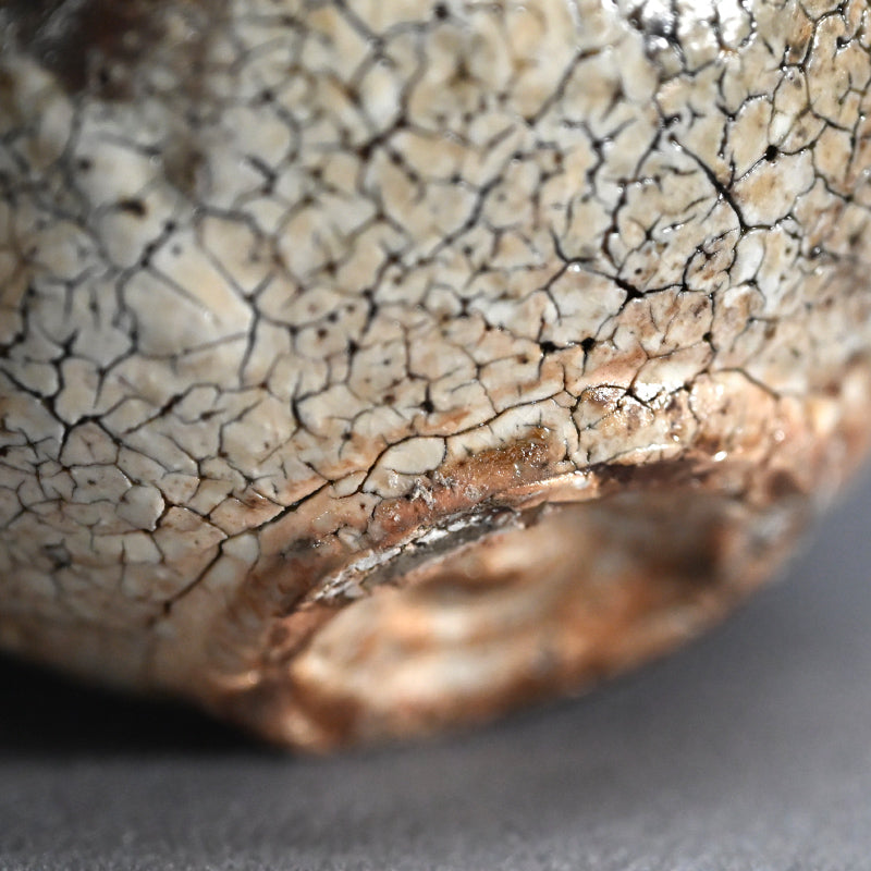 Bowl Kohiki Chawan Tea Bowl ー加古 勝己 “灰粉引茶碗”