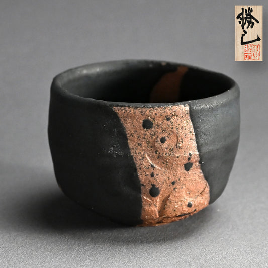 Black Glazed Chawan Tea Bowl ー加古 勝己 “黒釉茶碗”