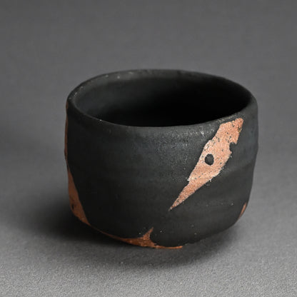 Black Glazed Chawan Tea Bowl ー加古 勝己 “黒釉茶碗”