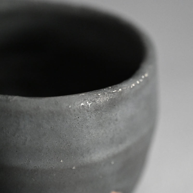 Black Glazed Chawan Tea Bowl ー加古 勝己 “黒釉茶碗”