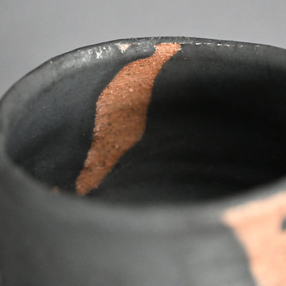 Black Glazed Chawan Tea Bowl ー加古 勝己 “黒釉茶碗”