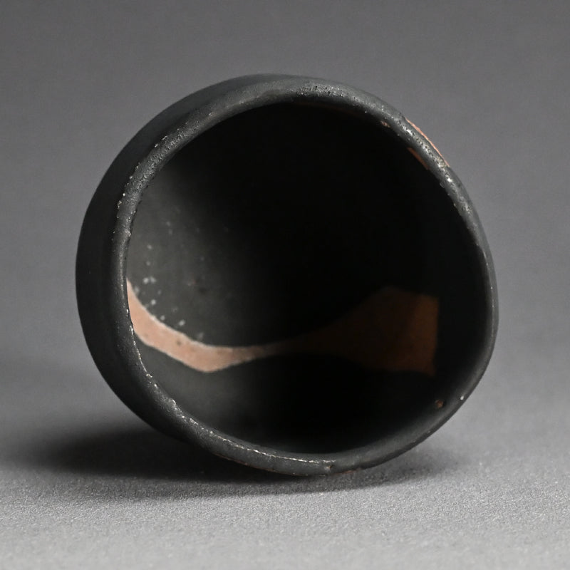 Black Glazed Chawan Tea Bowl ー加古 勝己 “黒釉茶碗”